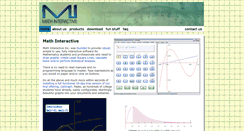 Desktop Screenshot of math-interactive.com